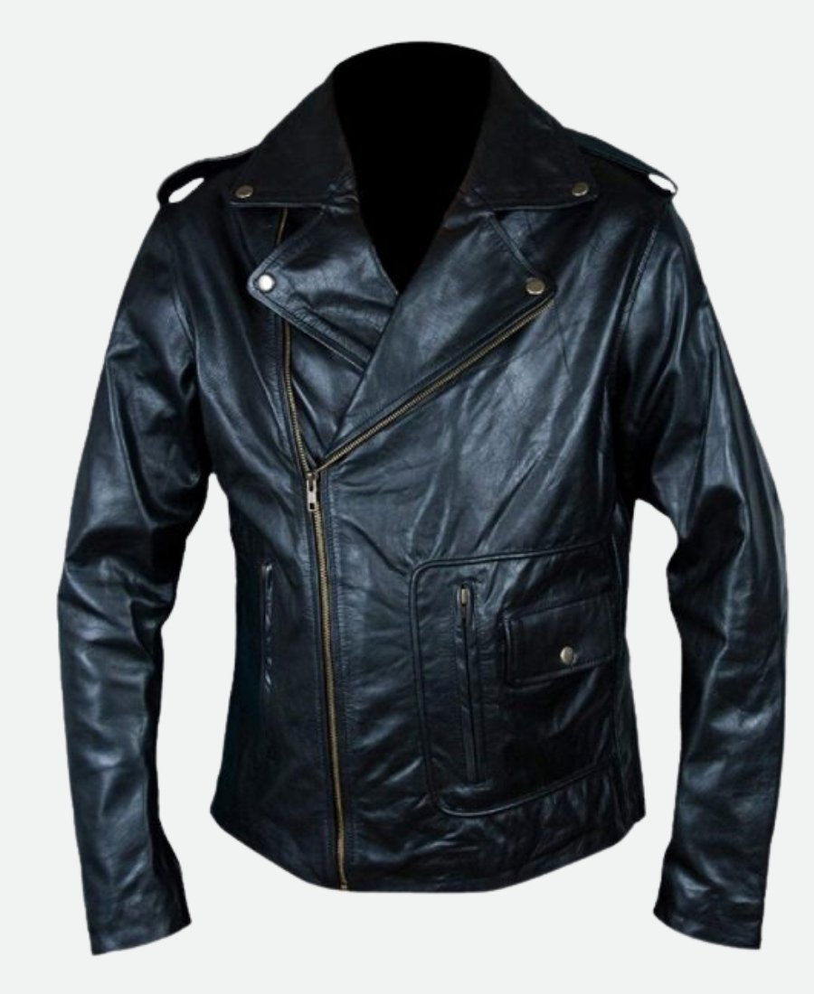 Grease T Birds Leather Jacket Front