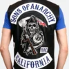 Sons Of Anarchy Jax Teller Leather Vest