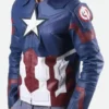 Chris Evans Captain America Leather Jacket