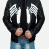 Eddie Brock Venom Leather Jacket Front
