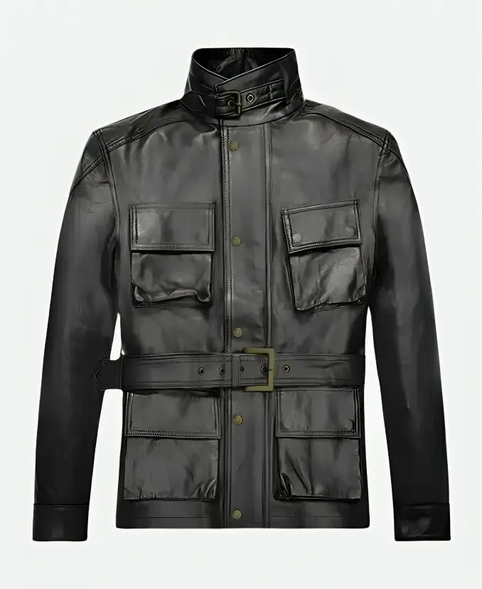 The Dark Knight Rises Bane Black Leather Jacket