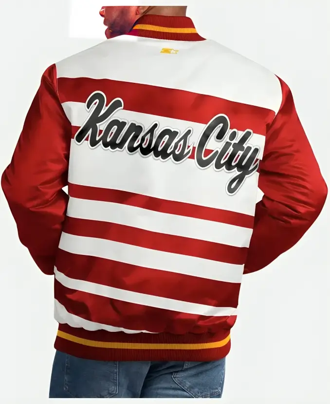 Tech N9ne Kansas City Chiefs Super Bowl LVII Victory Rally Jacket Back
