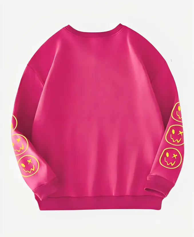 Nirvana Pink Sweatshirt Back