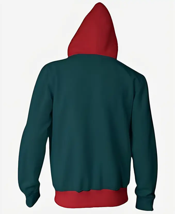 Spiderman Into the Spider Verse Miles Morales Hoodie Back