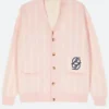Emily In Paris S4 Samuel Arnold Pink Cardigan