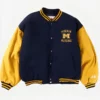 Michigan Wolverines Football Team Varsity Jacket - Front Image