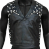 WWE LA Knight Leather Vest - Front Image