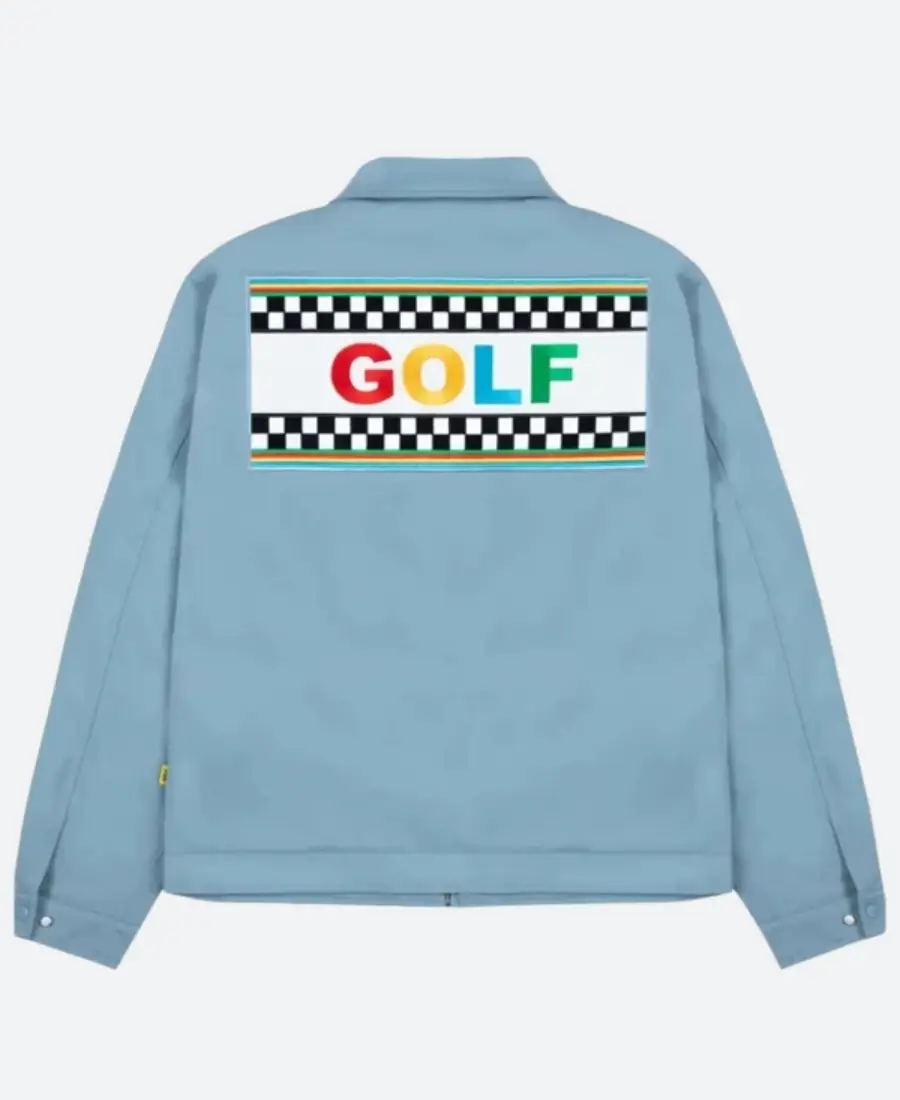 +44 x Golf Wang Blue Jacket