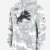 Detroit Lions Salute To Service Camo Hoodie