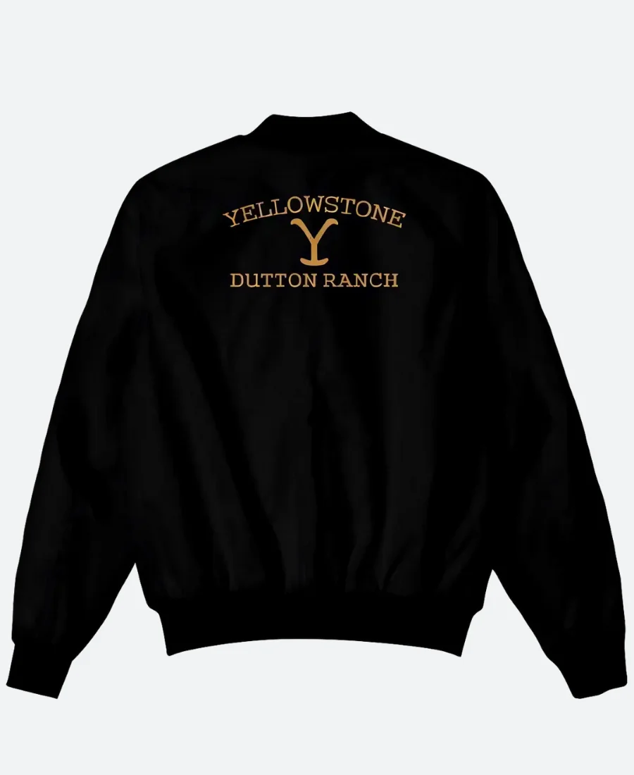 Elite Yellowstone Dutton Ranch Jacket Back Image