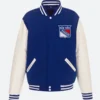 New York Rangers 2024 Varsity Jacket Front Image