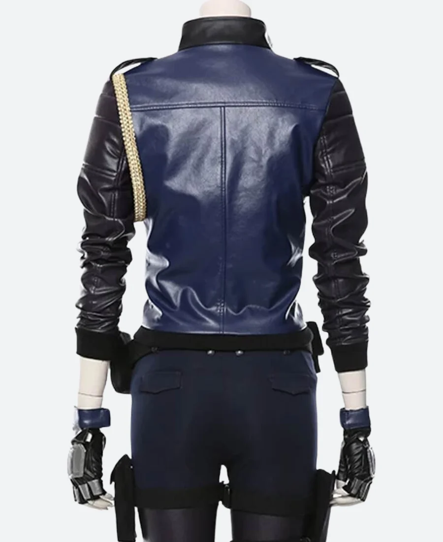 Sonya Blade Mortal Kombat 11 Leather Jacket 1