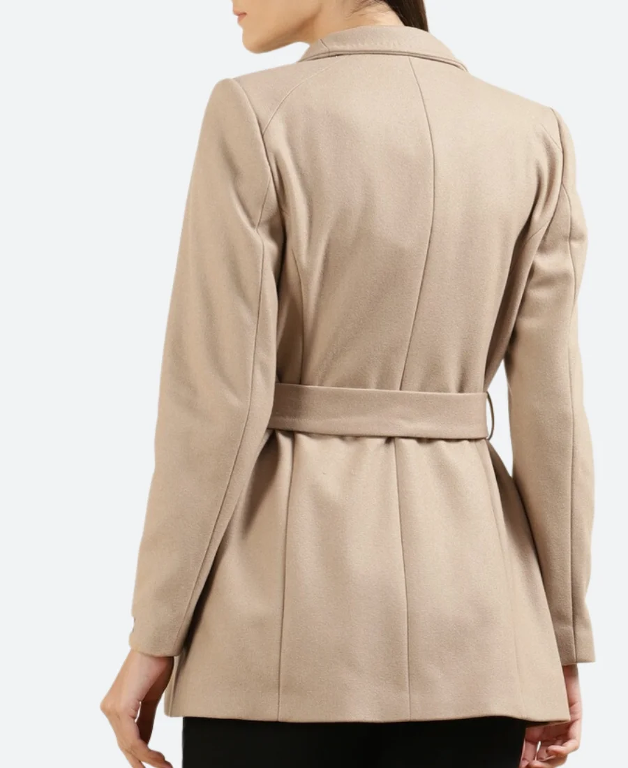 Twas the Date Before Jessie Christmas Coat Back Image