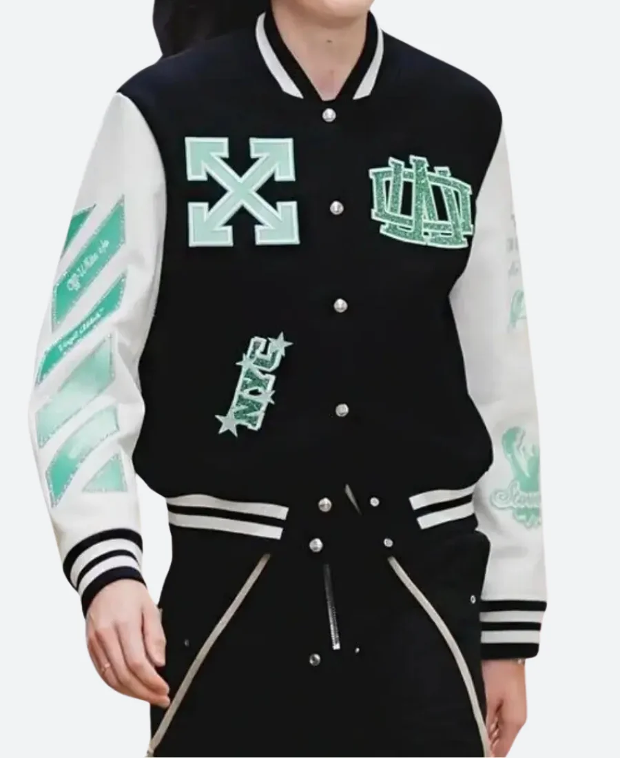 WNBA New York Varsity Jacket Front Image
