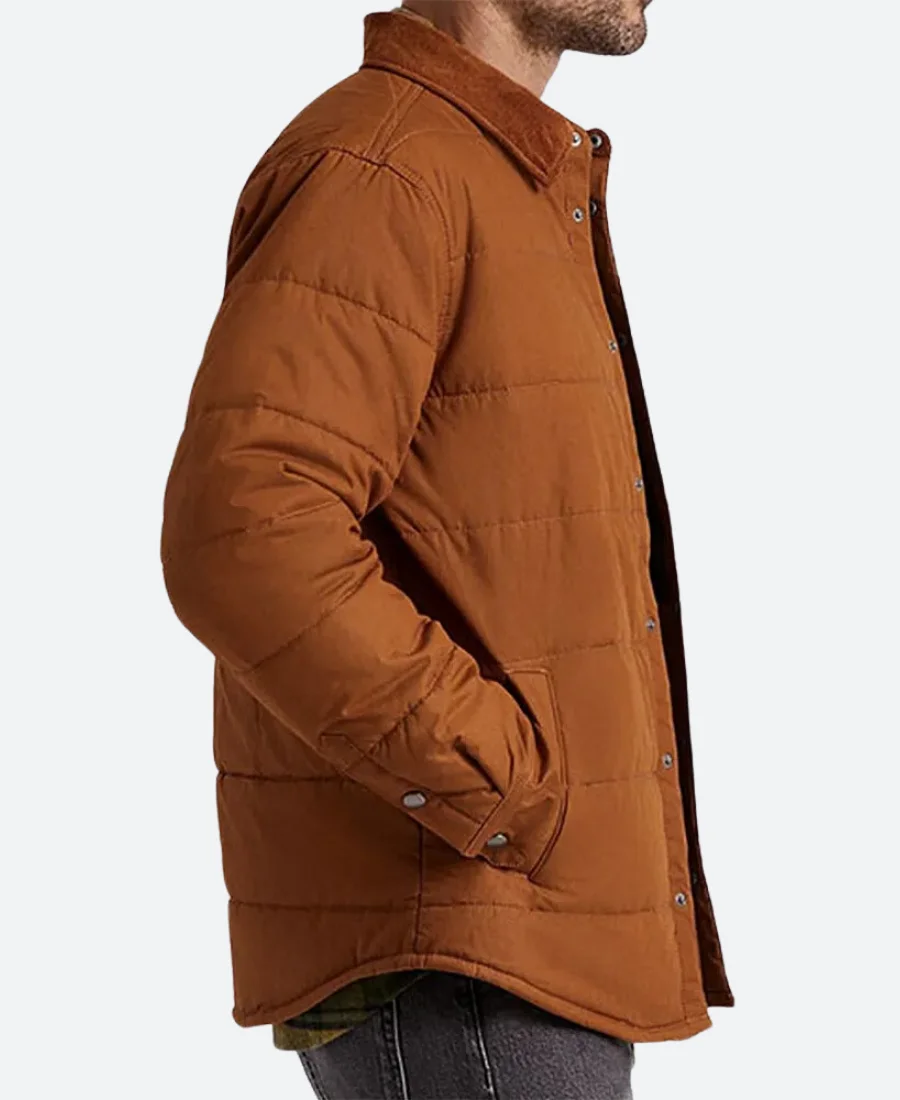 Yellowstone Season 04 Ryan Bingham Puffer Jacket 1