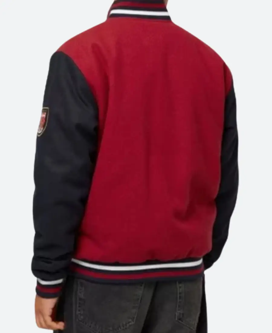Arsenal Retro Crest Varsity Jacket
