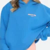 Azure Offstage White Fox Hoodie Front Image