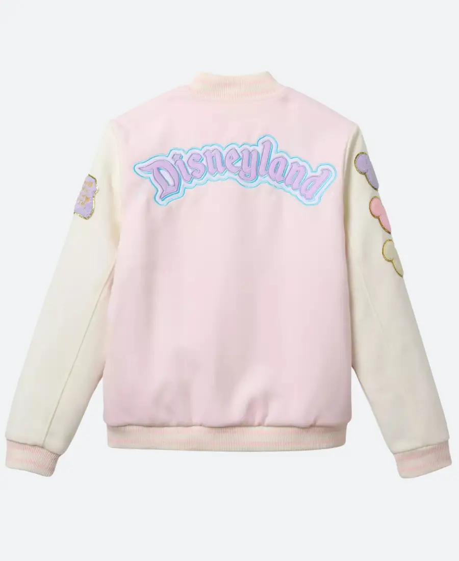 Stoney Clover Lane Disneyland Varsity Jacket Back Image