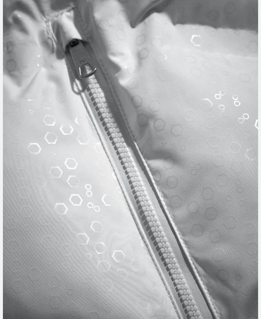 Mercedes AMG Petronas White Puffer Jacket