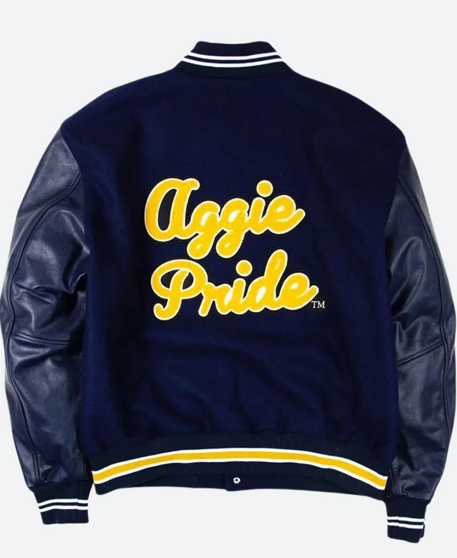 NC A&T X Motto 3.0 Aggie Pride Jacket Back Image