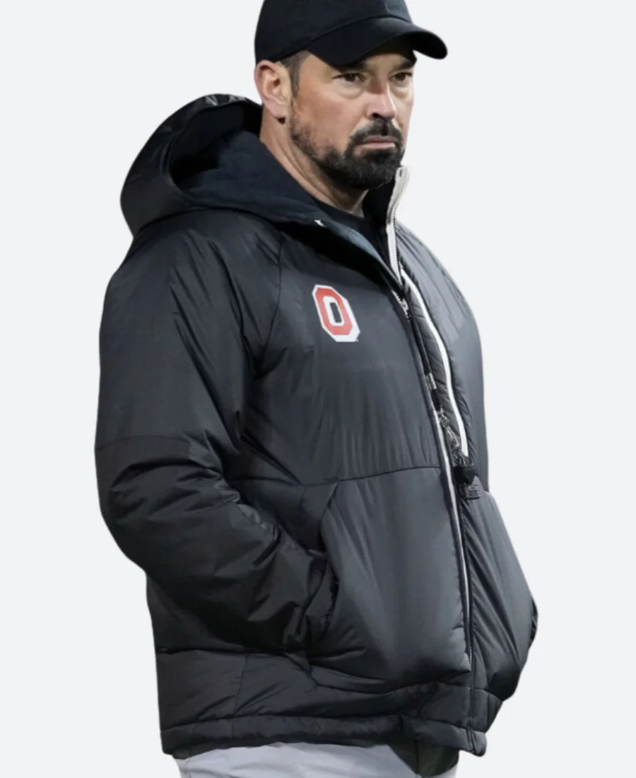Ryan Day Tennessee Vs Ohio State Hooded Jacket Full Image