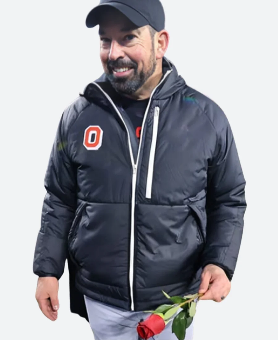 Ryan Day Tennessee Vs Ohio State Hooded Jacket Image