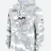 Salute To Service Minnesota Vikings Camo Hoodie Front Image