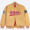 San Francisco 49ers GOLF WANG Bomber Jacket
