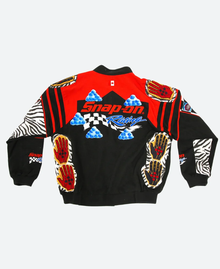 Snap On Racer Jacket Back Image