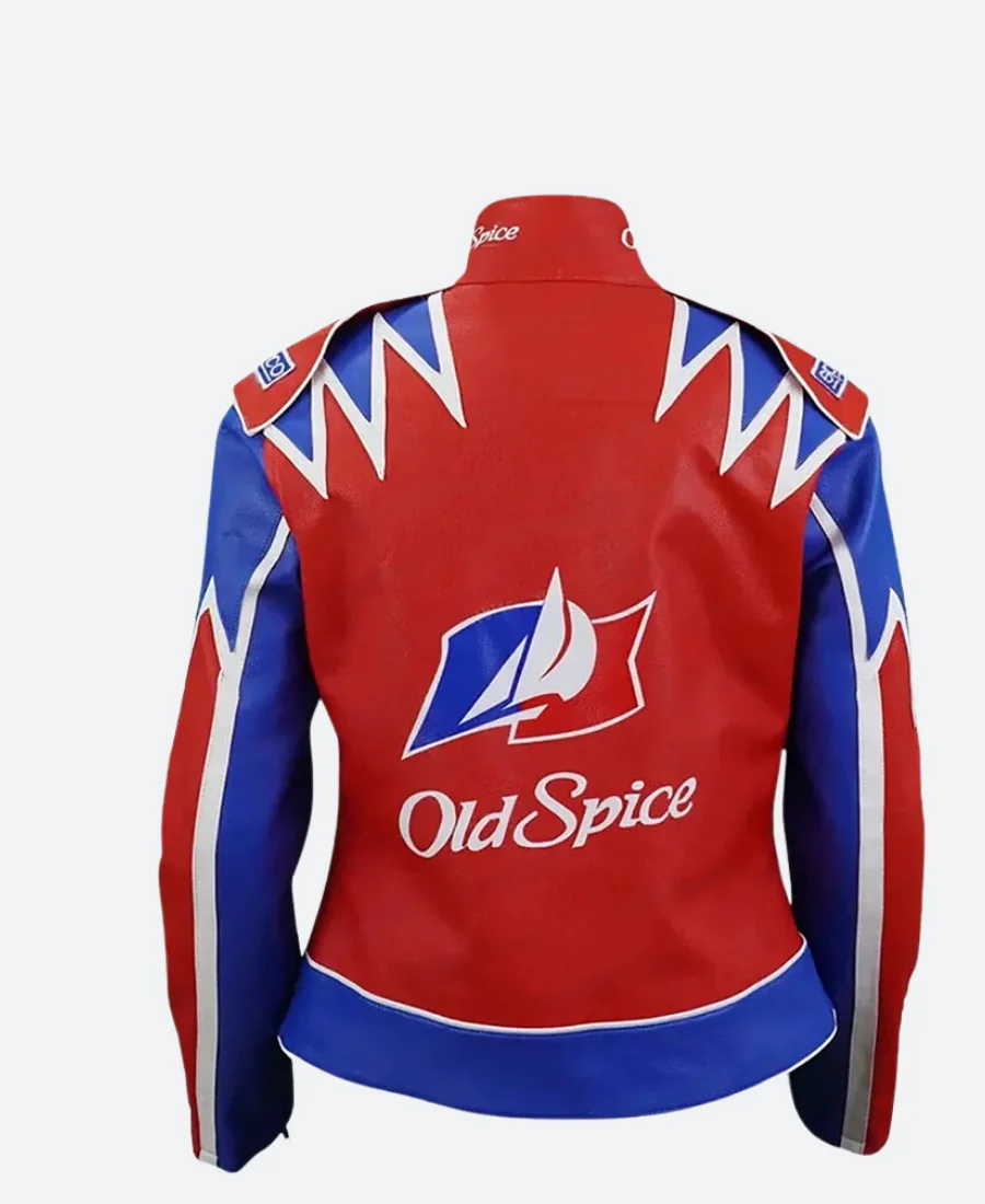 Talladega Nights Cal Naughton Jr Old Spice Jacket Back Image
