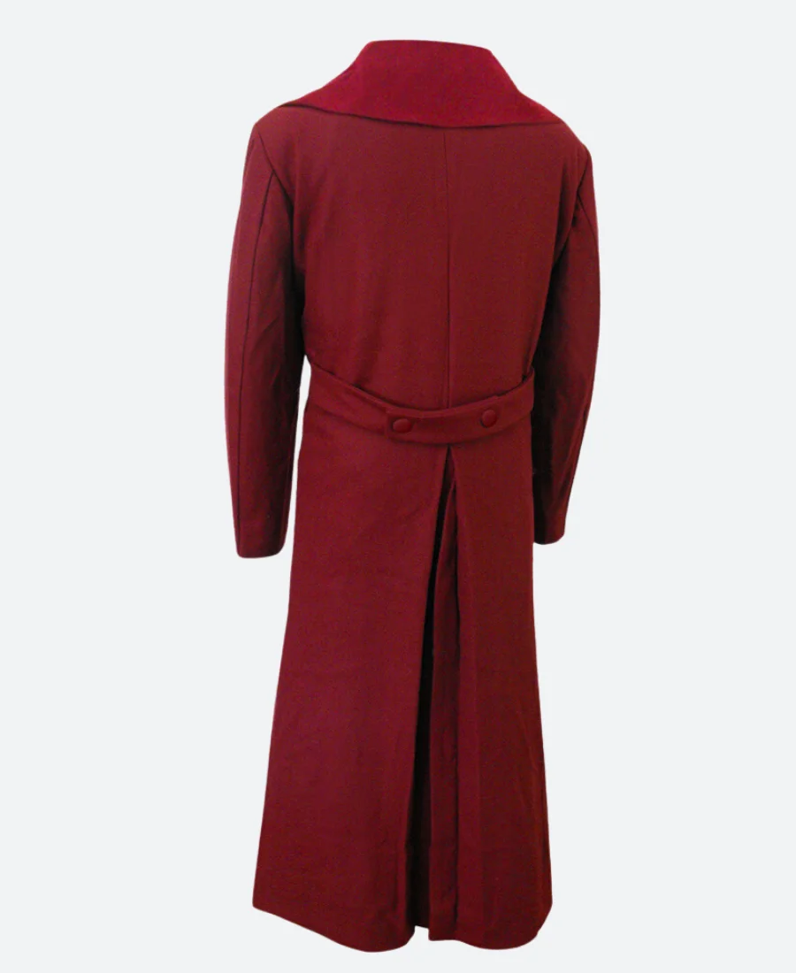 The Hunger Games 5 Coriolanus Snow Trench Coat Back Image
