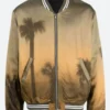 The Voice S26 Michael Bublé Palm Tree Bomber Jacket Front Image