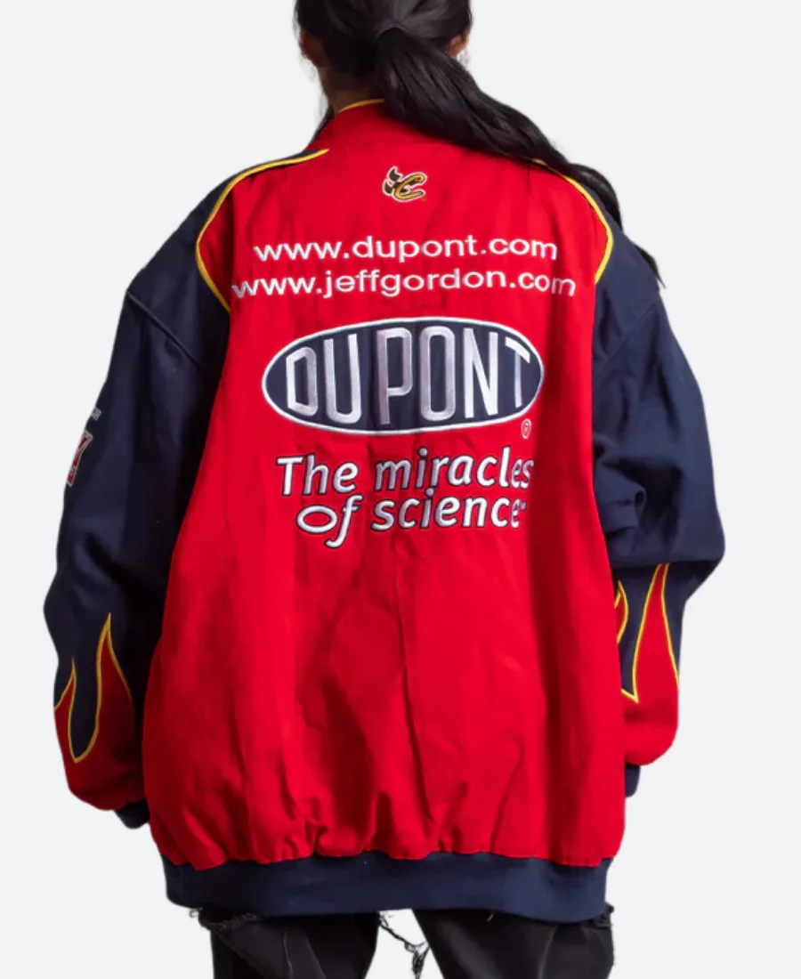 VTG Du Pont Racing Jacket Back Image