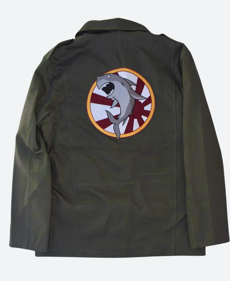 Wayne Shark Jacket Back Image