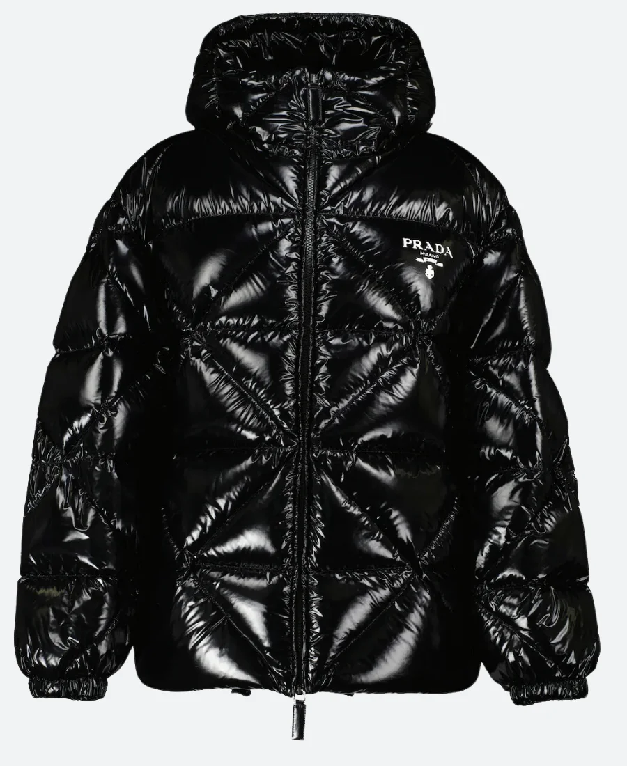 Wednesday Divina Quilted Puffer Jacket Front Image