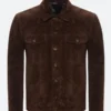 Anthony Jeselnik Bones and All Suede Leather Jacket Front Image