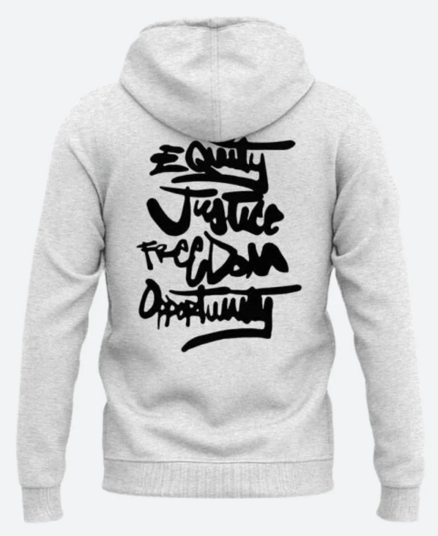 Be A Change Maker Houston Texans Hoodie Back Image