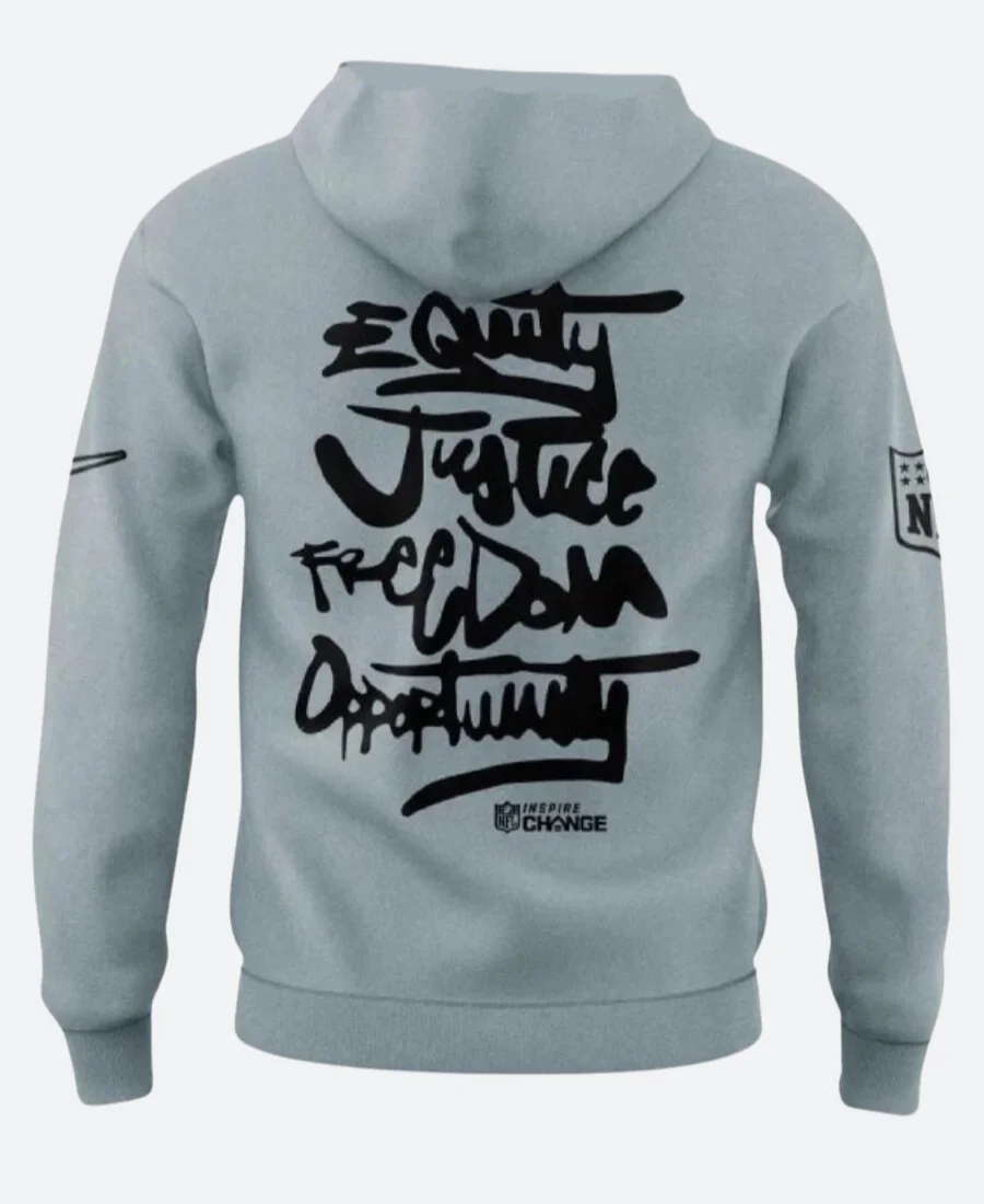 Be A Change Maker Las Vegas Raiders Hoodie Bacak Image