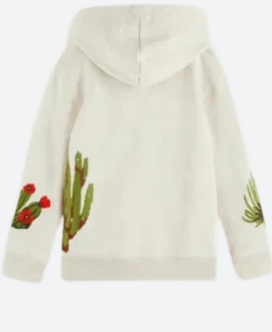 Bunkd Wild Jake Hickok Palm Tree Hoodie Back Image