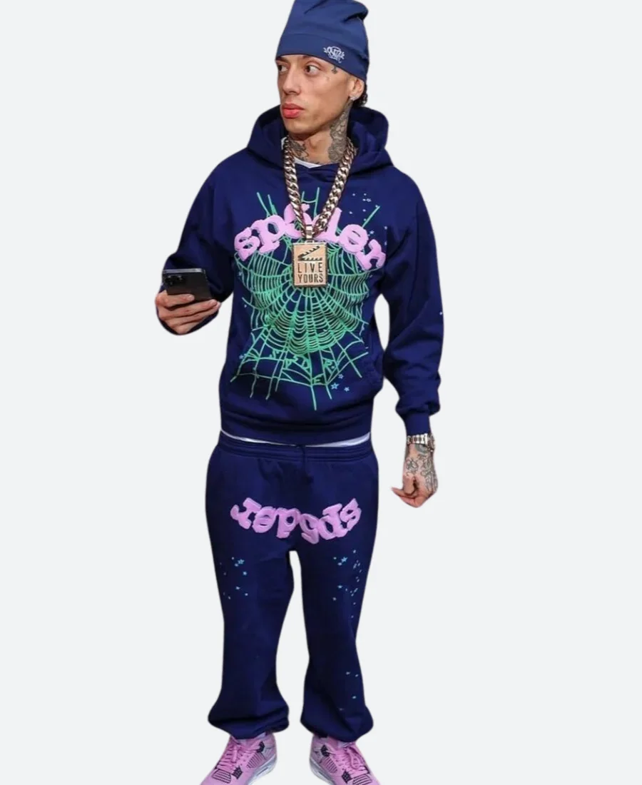 Central Cee Spider Tracksuit Front Image