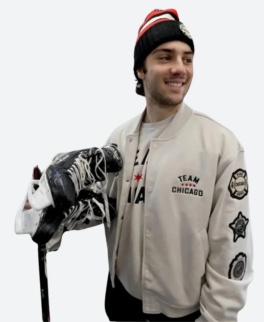 Chicago Blackhawks Winter Classic Jacket Full Image