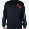 Chicago Bulls NBA Track Top Black Jacket
