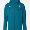 Cristiano Ronaldo Portugal Tech Zipper Hoodie Front Image