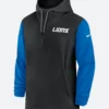 Detroit Lions Pre Game Hoodie Front Image