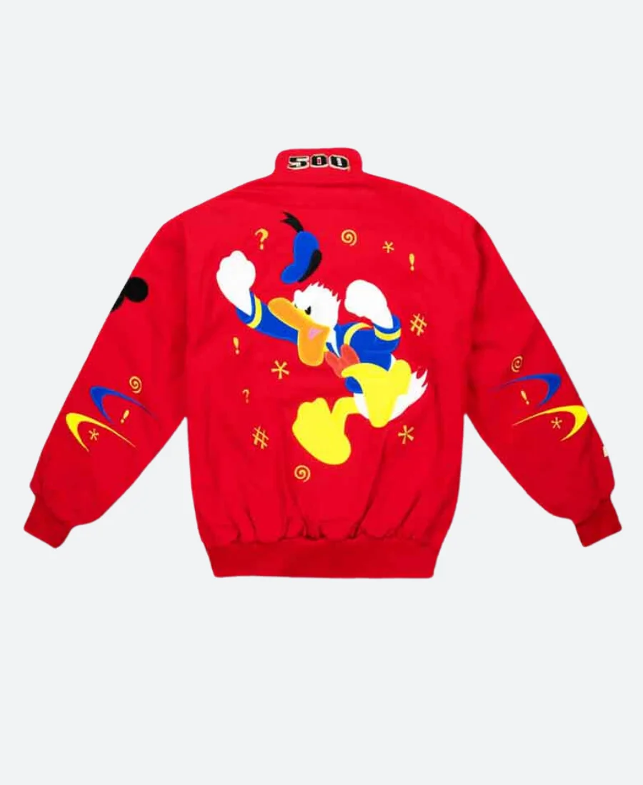 Donald Duck X NASCAR Daytona 500 Jacket Back image