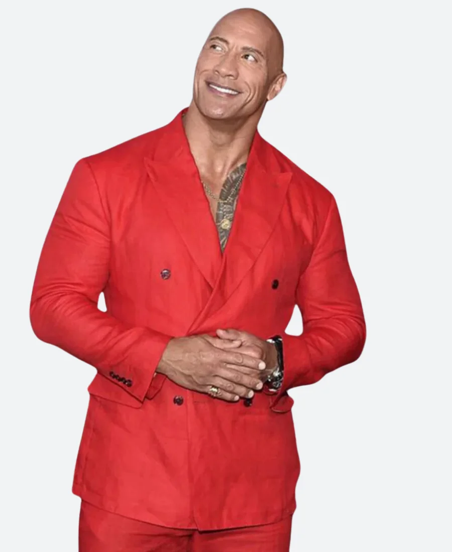 Dwayne Johnson Black Adam Premiere Suit Front Image
