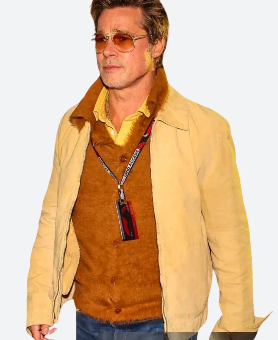 F1 Movie Premiere Brad Pitt Jacket
