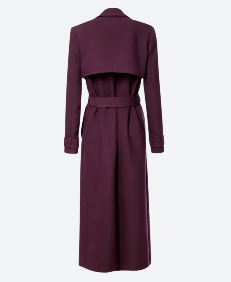 Found S02 Gabi Mosely Trench Coat Back image