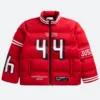 Kyle Juszczyk SF 49ers Off Season Puffer Jacket Front Image