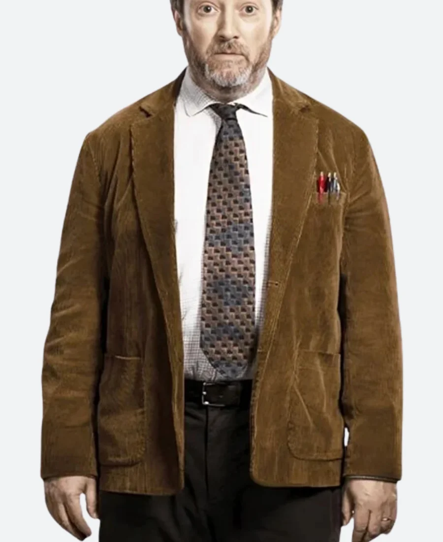 Ludwig John Taylor Sude Leather Blazer Front Image